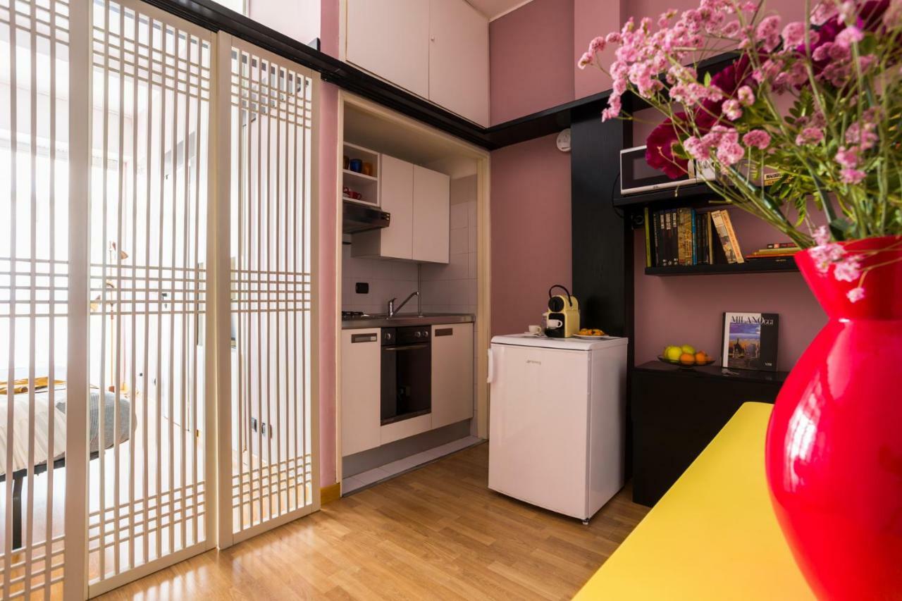Lovely Studio With Terrace In The Heart Of Milano Exteriör bild